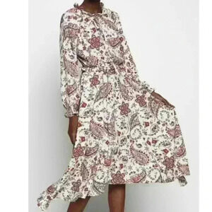 Banana Republic Peasant Midi Dress